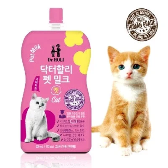 Dr. Holi Pet Milk Sữa cho mèo mọi giai đoạn 200ml